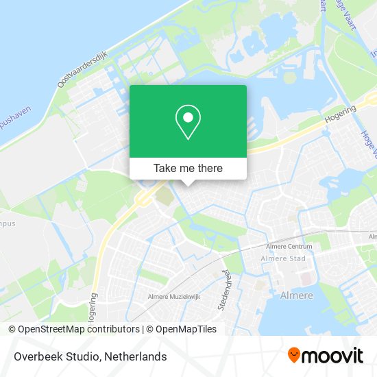 Overbeek Studio map