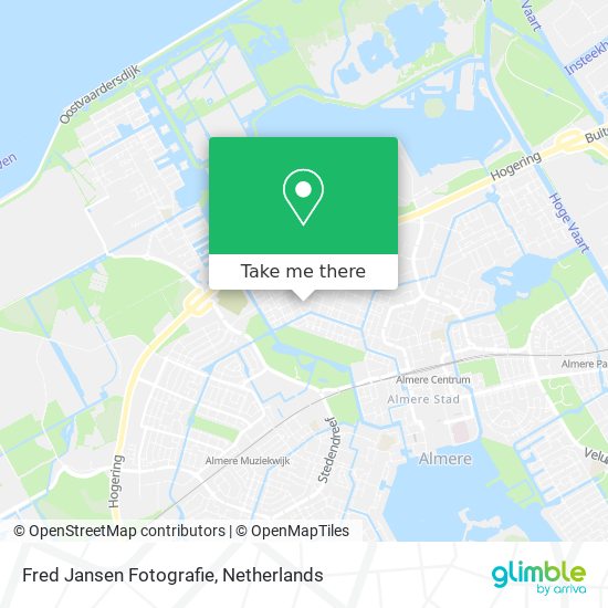 Fred Jansen Fotografie map