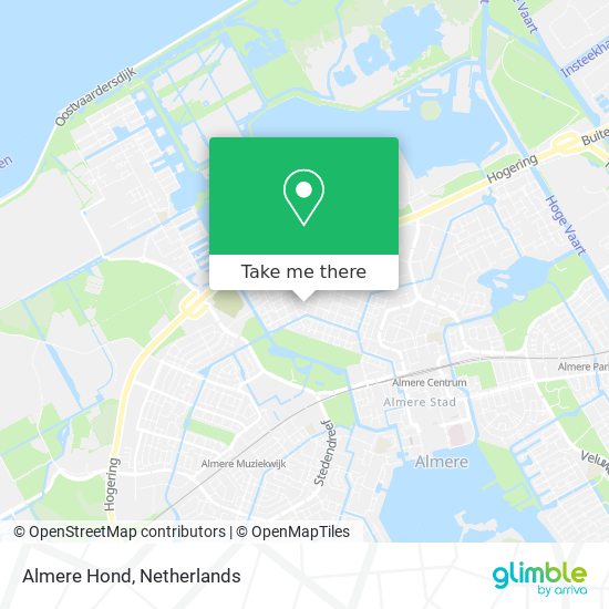 Almere Hond map