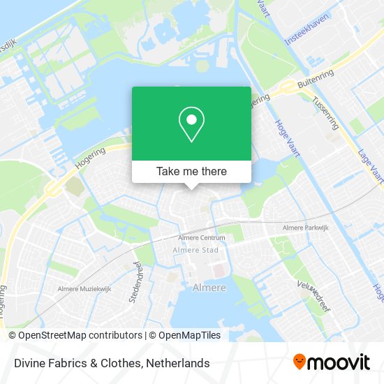 Divine Fabrics & Clothes map