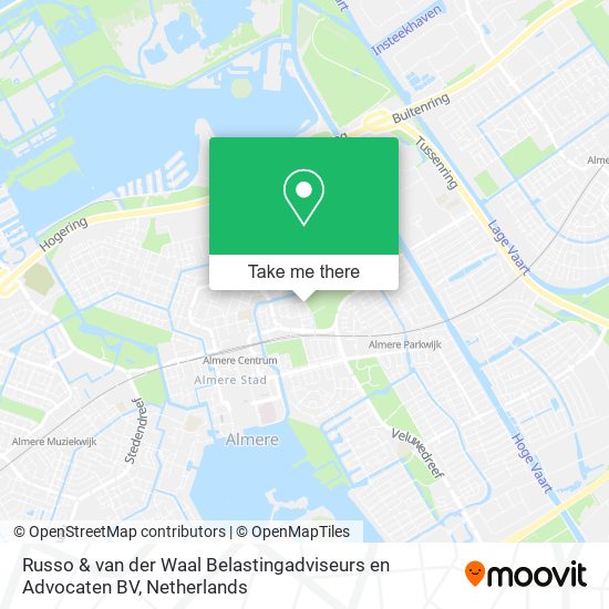 Russo & van der Waal Belastingadviseurs en Advocaten BV map