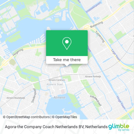 Agora-the Company Coach Netherlands BV map