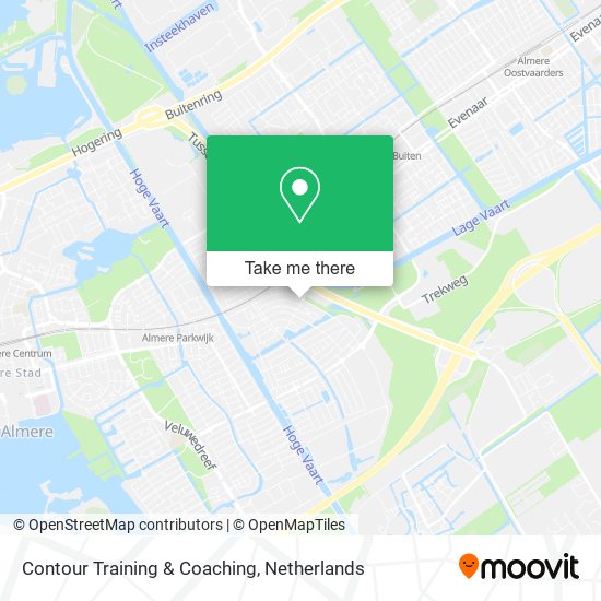 Contour Training & Coaching map