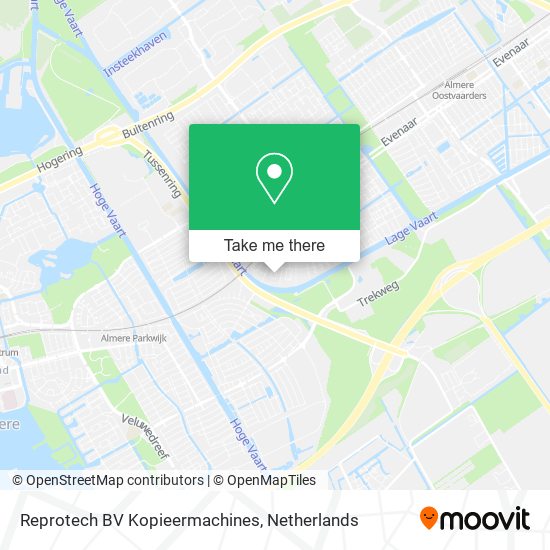 Reprotech BV Kopieermachines map