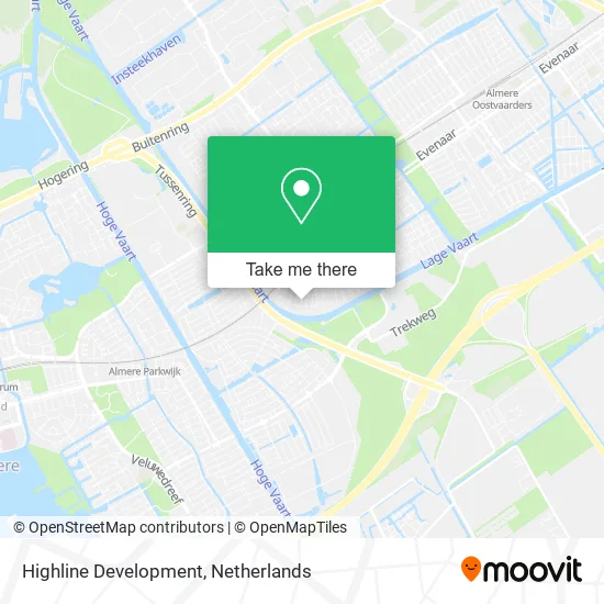 Highline Development map