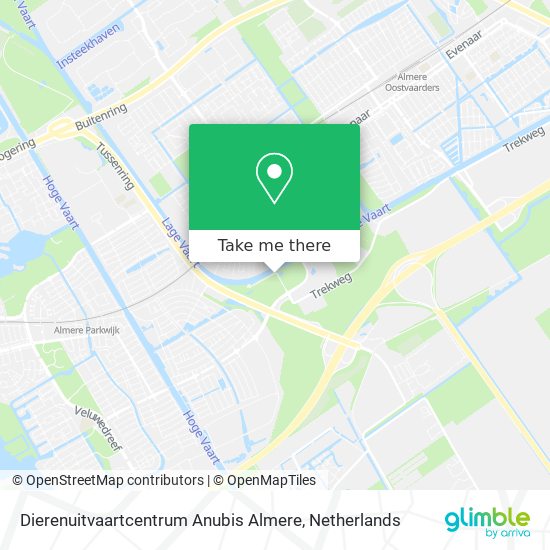 Dierenuitvaartcentrum Anubis Almere map