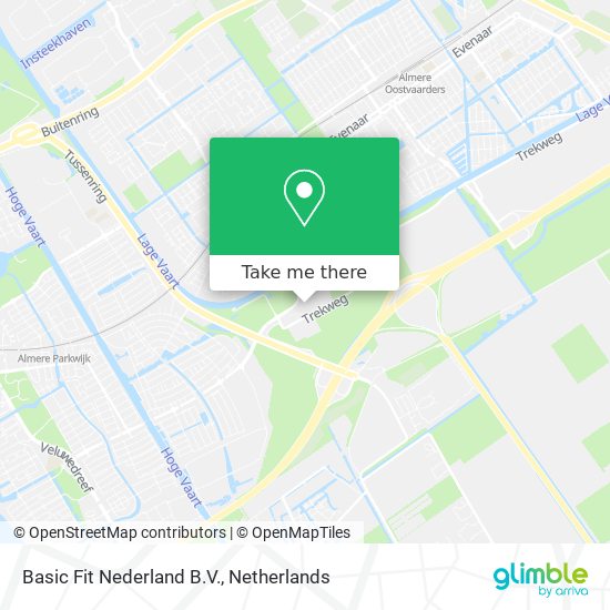 Basic Fit Nederland B.V. map