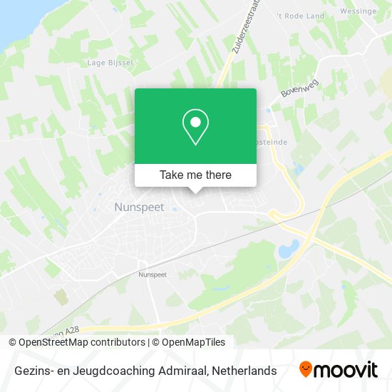 Gezins- en Jeugdcoaching Admiraal Karte