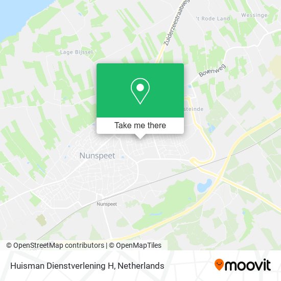 Huisman Dienstverlening H map