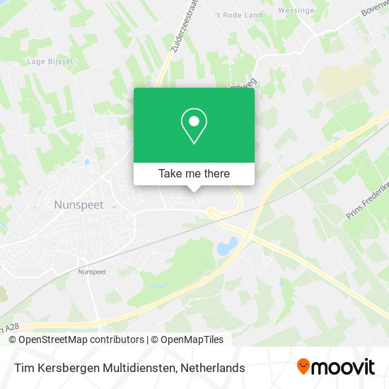 Tim Kersbergen Multidiensten map