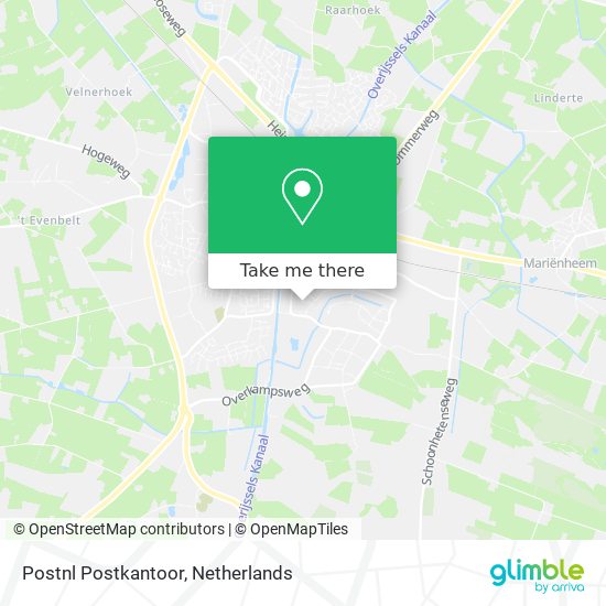 Postnl Postkantoor map