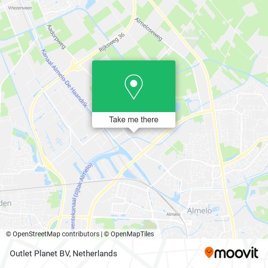 Outlet Planet BV map