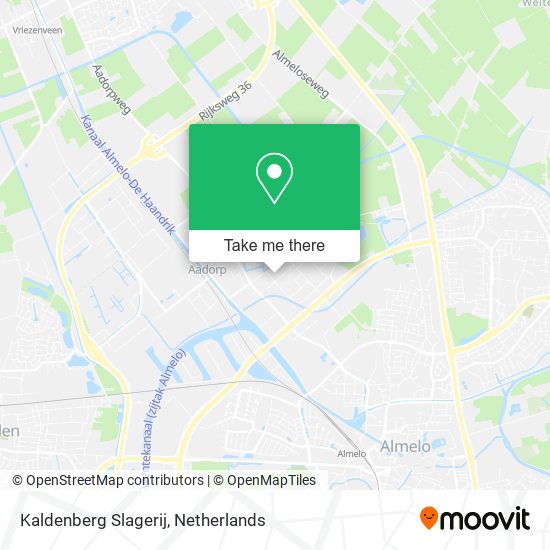 Kaldenberg Slagerij map