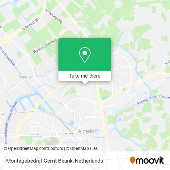 Montagebedrijf Gerrit Beunk map