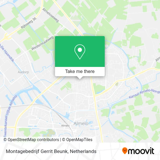 Montagebedrijf Gerrit Beunk map