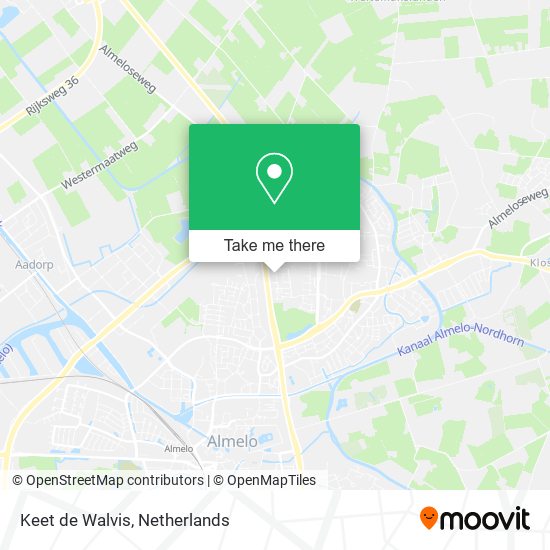 Keet de Walvis map