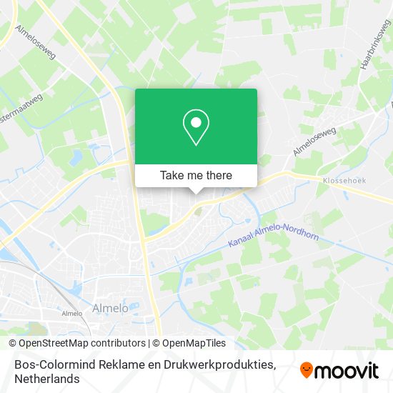 Bos-Colormind Reklame en Drukwerkprodukties map