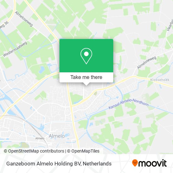 Ganzeboom Almelo Holding BV map