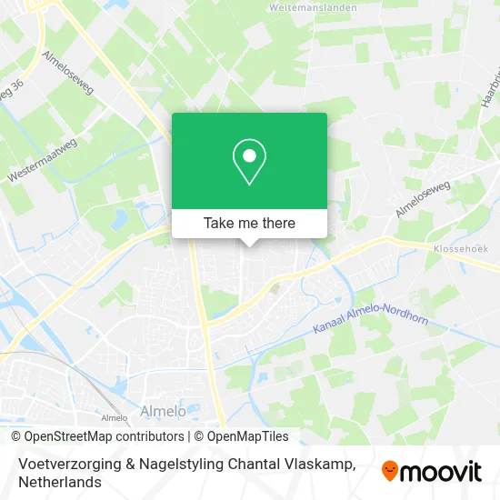 Voetverzorging & Nagelstyling Chantal Vlaskamp map