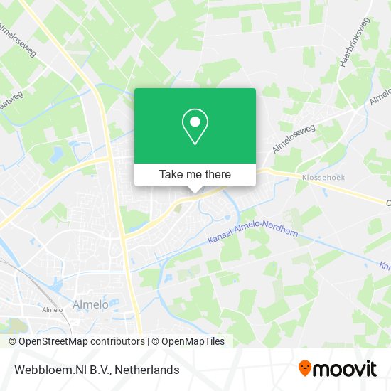 Webbloem.Nl B.V. map