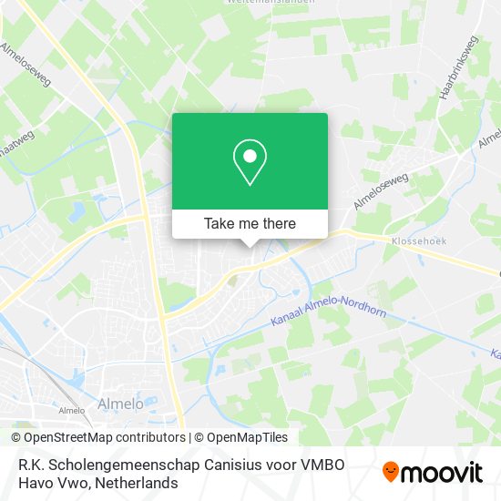 R.K. Scholengemeenschap Canisius voor VMBO Havo Vwo map