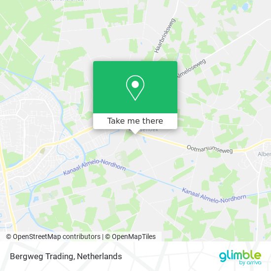 Bergweg Trading map