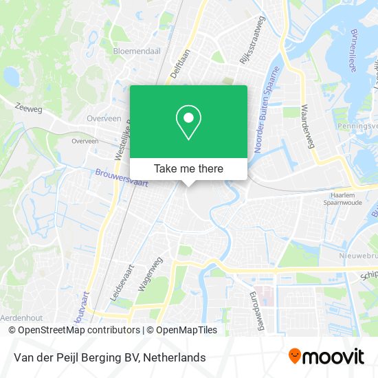 Van der Peijl Berging BV map