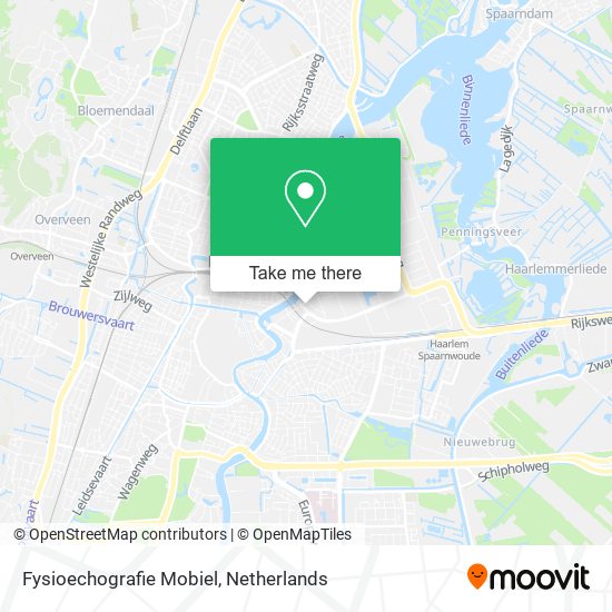 Fysioechografie Mobiel Karte