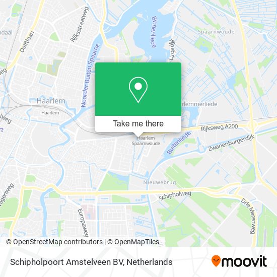 Schipholpoort Amstelveen BV Karte