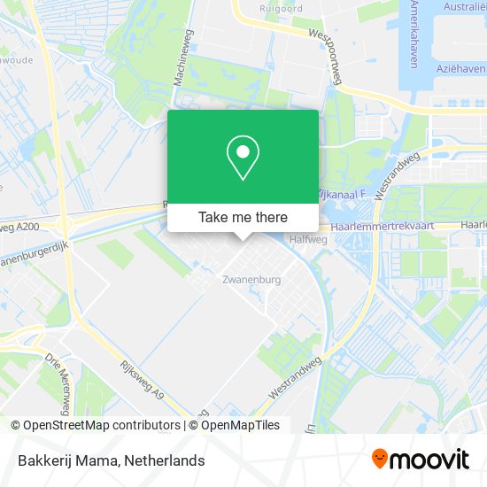 Bakkerij Mama map