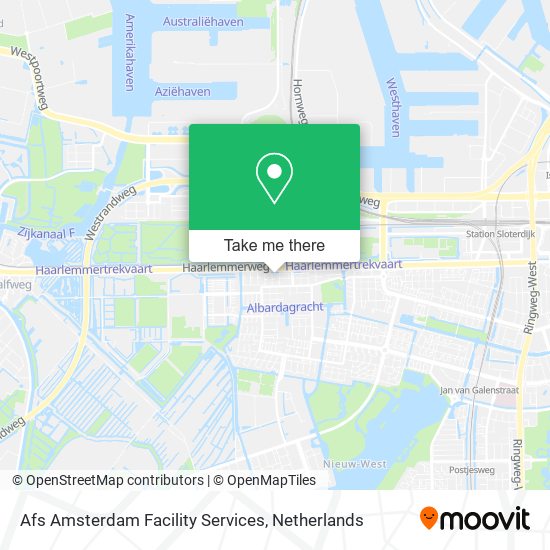 Afs Amsterdam Facility Services map