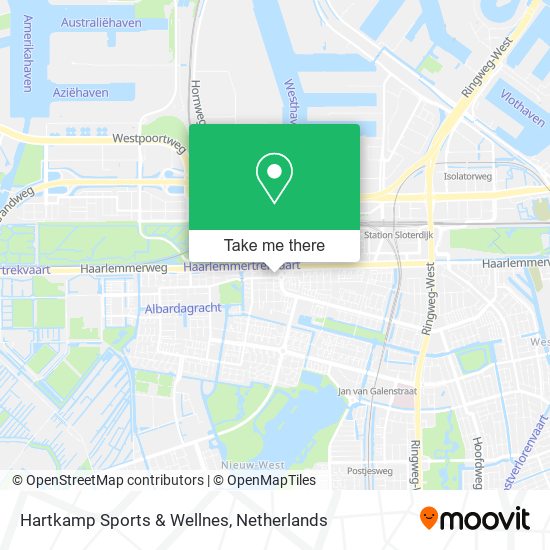 Hartkamp Sports & Wellnes Karte