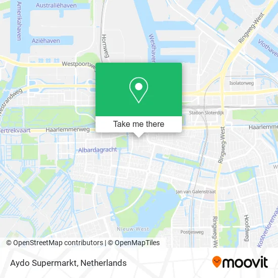 Aydo Supermarkt Karte