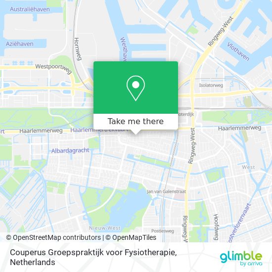 Couperus Groepspraktijk voor Fysiotherapie map