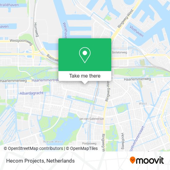 Hecom Projects map