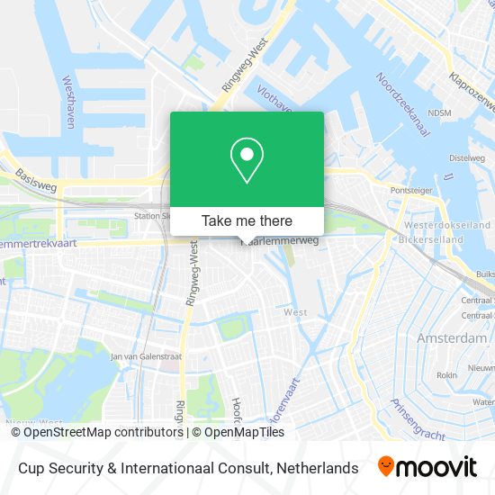 Cup Security & Internationaal Consult map