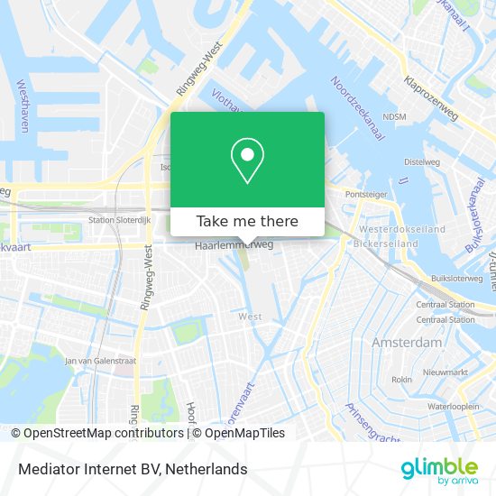 Mediator Internet BV map