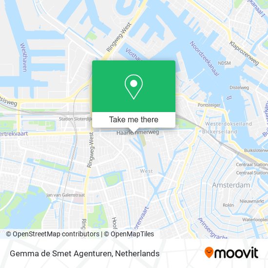 Gemma de Smet Agenturen map