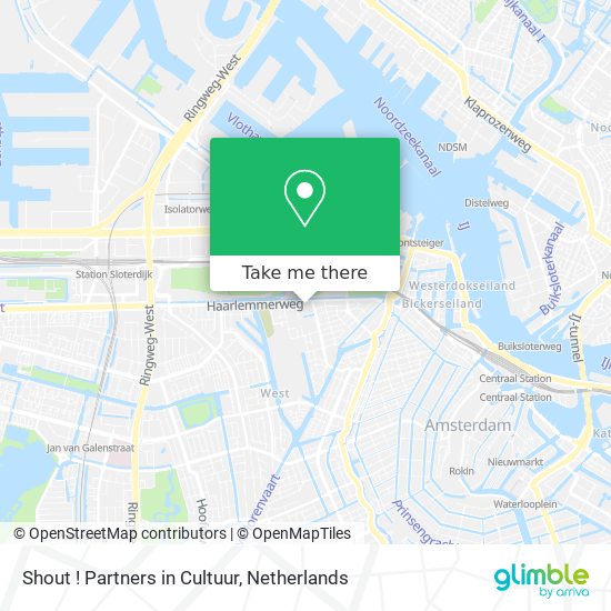 Shout ! Partners in Cultuur map