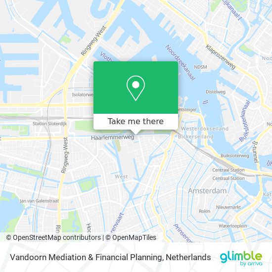 Vandoorn Mediation & Financial Planning map