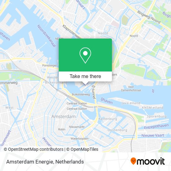 Amsterdam Energie map