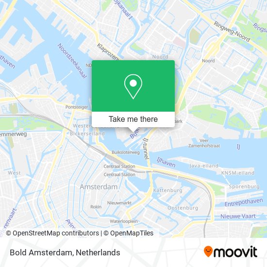 Bold Amsterdam map