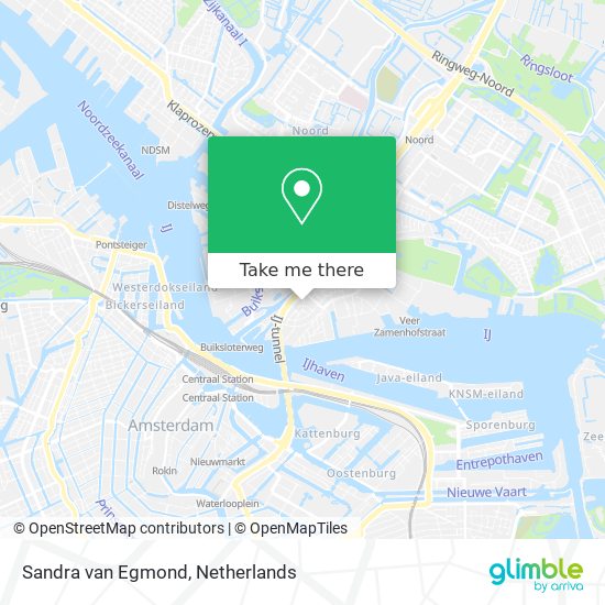 Sandra van Egmond map