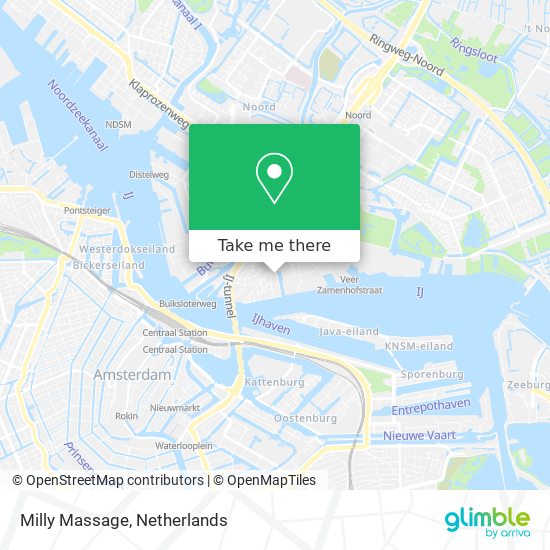 Milly Massage map