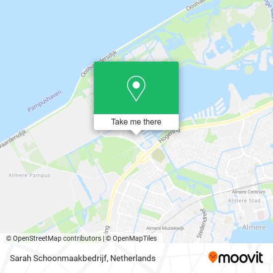 Sarah Schoonmaakbedrijf map