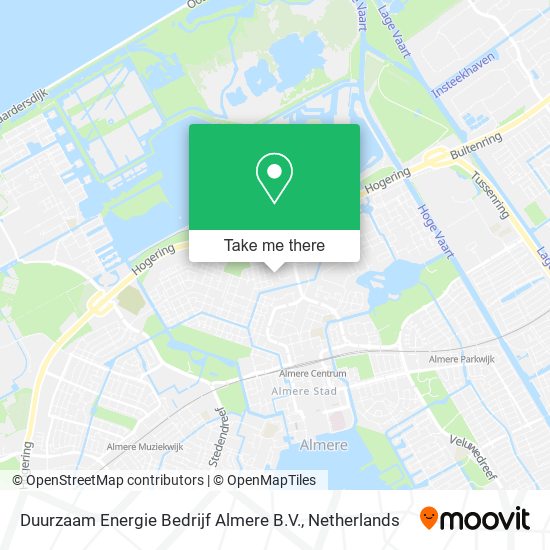 Duurzaam Energie Bedrijf Almere B.V. map