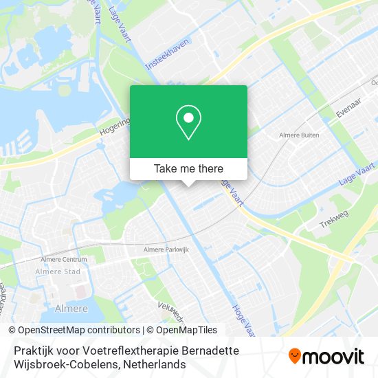 Praktijk voor Voetreflextherapie Bernadette Wijsbroek-Cobelens map