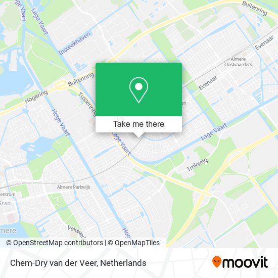 Chem-Dry van der Veer map