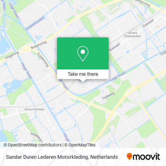 Sander Duren Lederen Motorkleding map