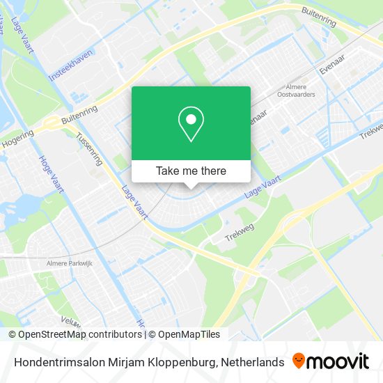 Hondentrimsalon Mirjam Kloppenburg map